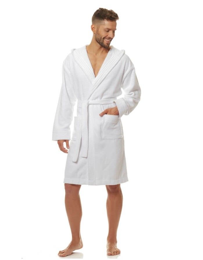 Bathrobe "Jordan White"