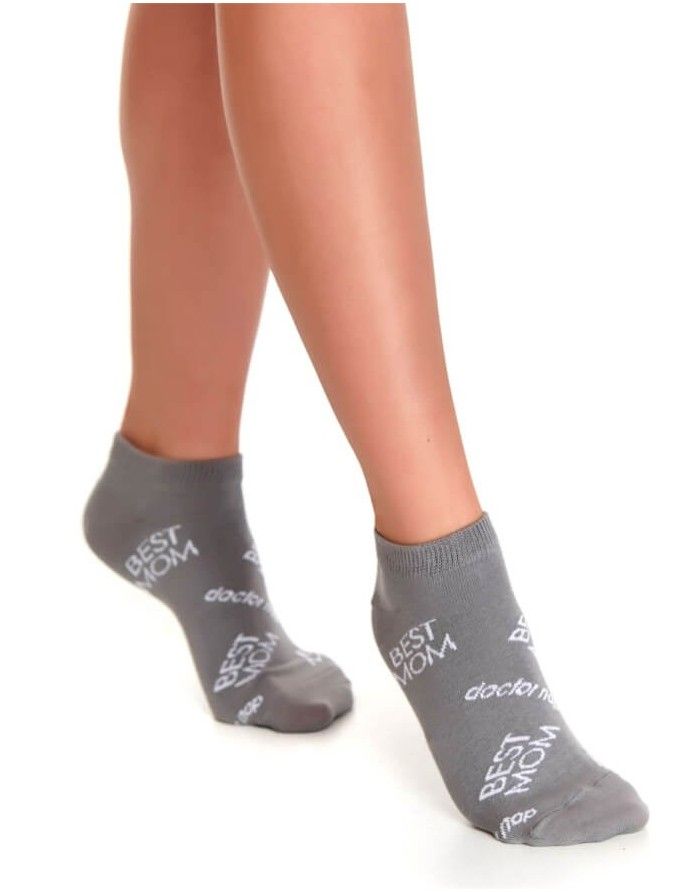 Women's socks ''Norra Grey"