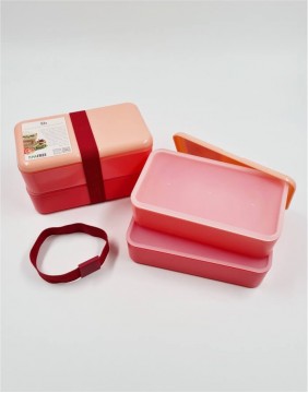 Lunch Boxs "Pink Layer"