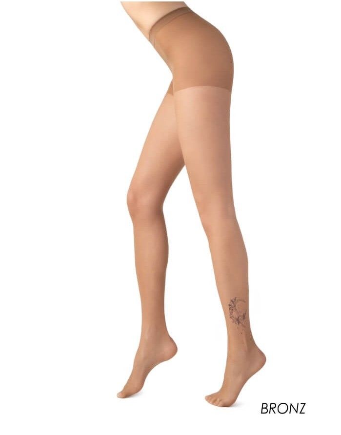 Tights "Tattoo moon" 20Den