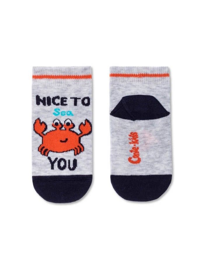 Laste sokid "Funny Crab", 3 paari