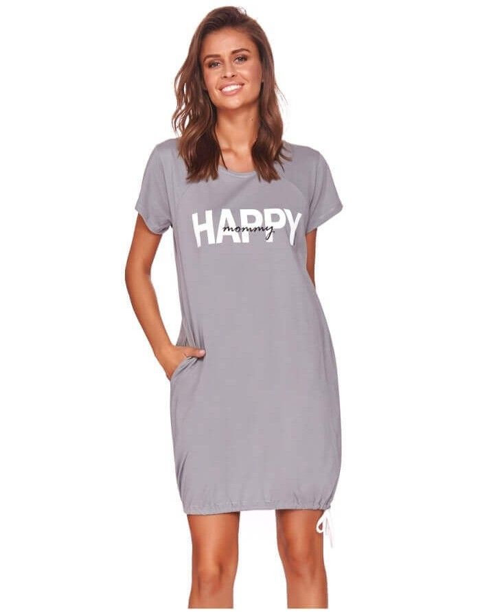 Ööpesu "Happy Mommy Grey"