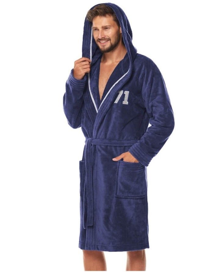 Bathrobe "Tristan Blue"