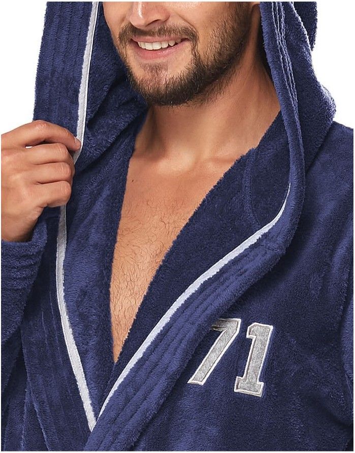 Bathrobe "Tristan Blue"