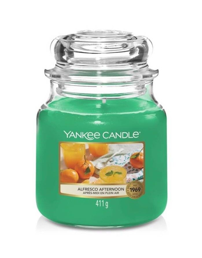 Lõhnav küünal YANKEE CANDLE, Alfresco Afternoon, 411 g