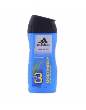 Shower gels "Adidas Sport energy 3in1", 250 ml