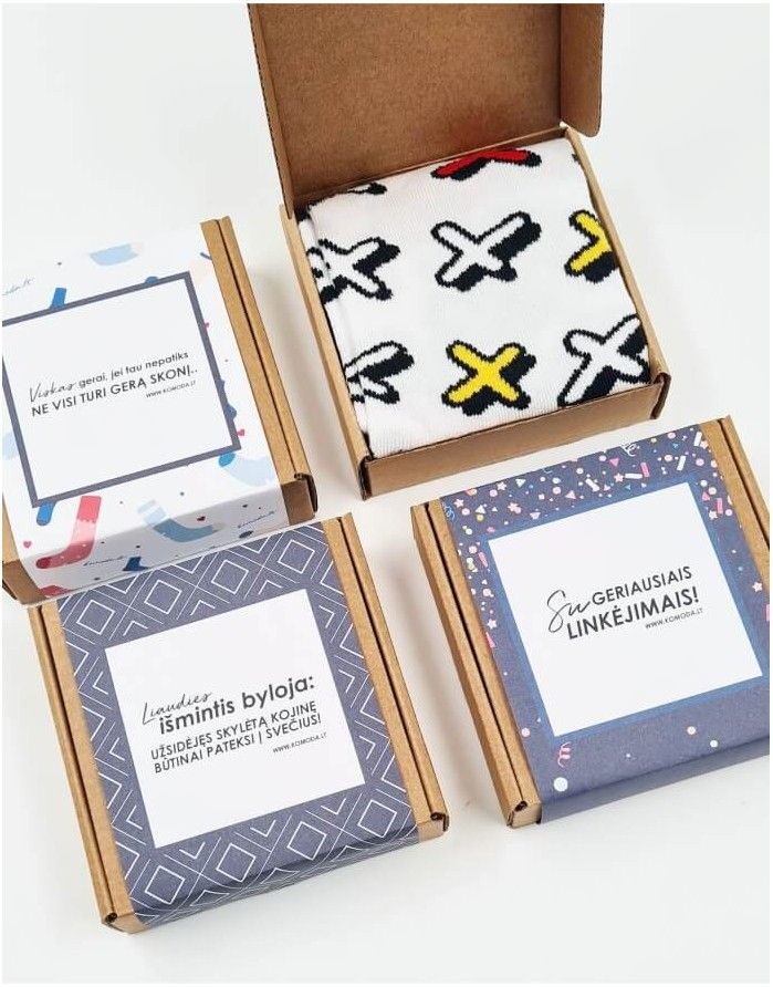 Kinkekomplekt "Colored Croses"