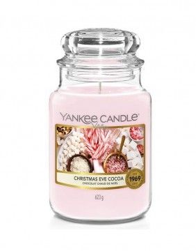 Scented candle YANKEE CANDLE, Cristmas Eve Cocoa, 623 g