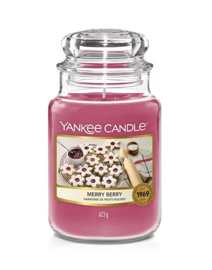 Lõhnav küünal YANKEE CANDLE, Merry Berry, 623 g