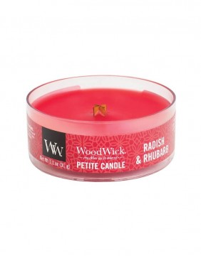 Lõhnav küünal WOODWICK, Radish&Rhubarb, 31 g