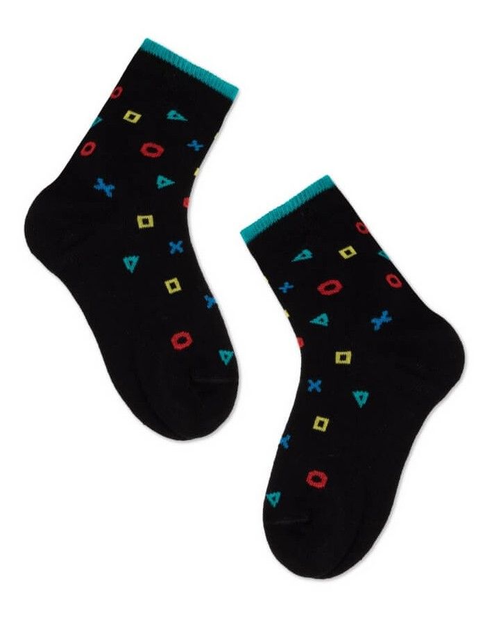 Children's socks "Colourful forms"