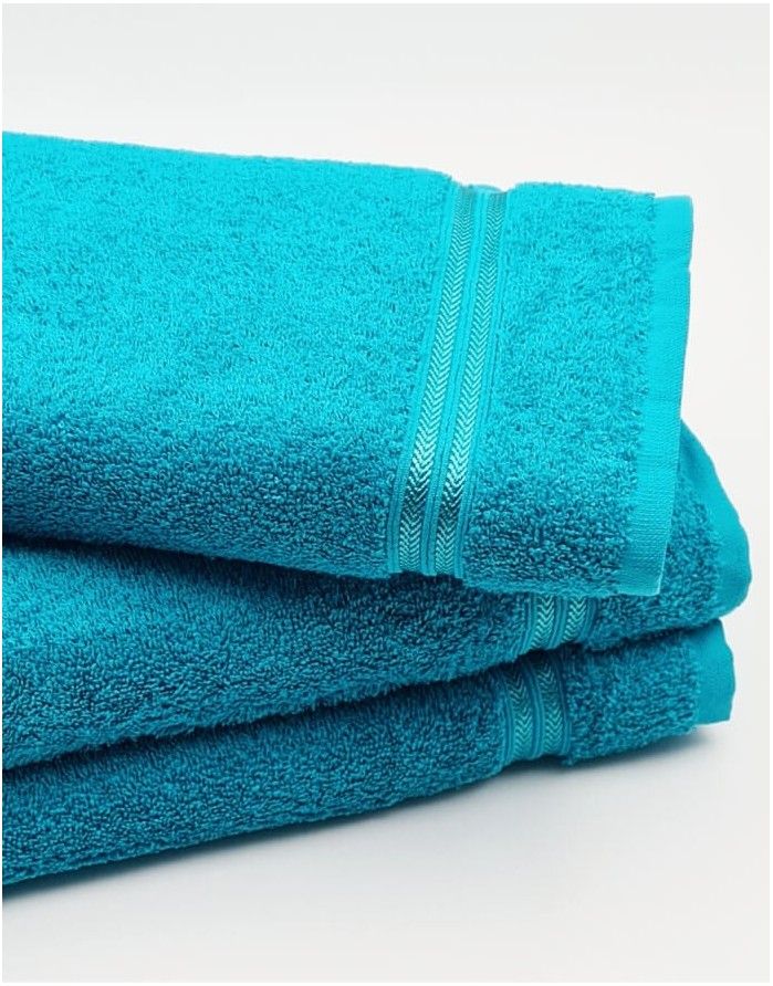 Cotton Towel ''Bright Aquamarine''