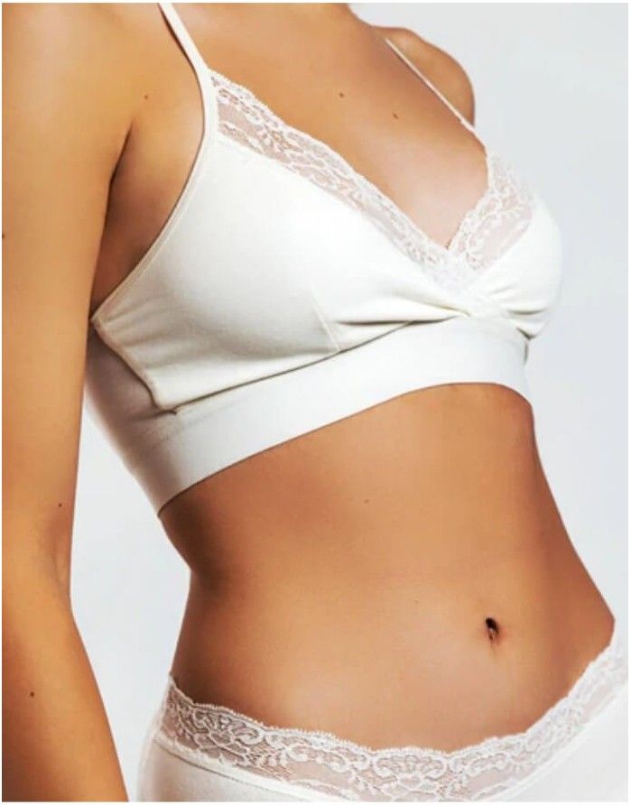 Rinnahoidja Bralette "Eivi Ecru"