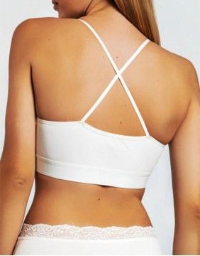 Rinnahoidja Bralette "Eivi Ecru"