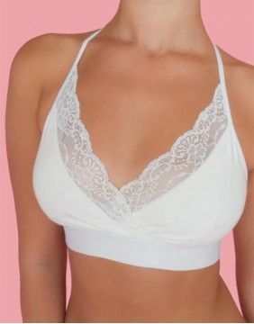 Rinnahoidja Bralette "Eivi Ecru"