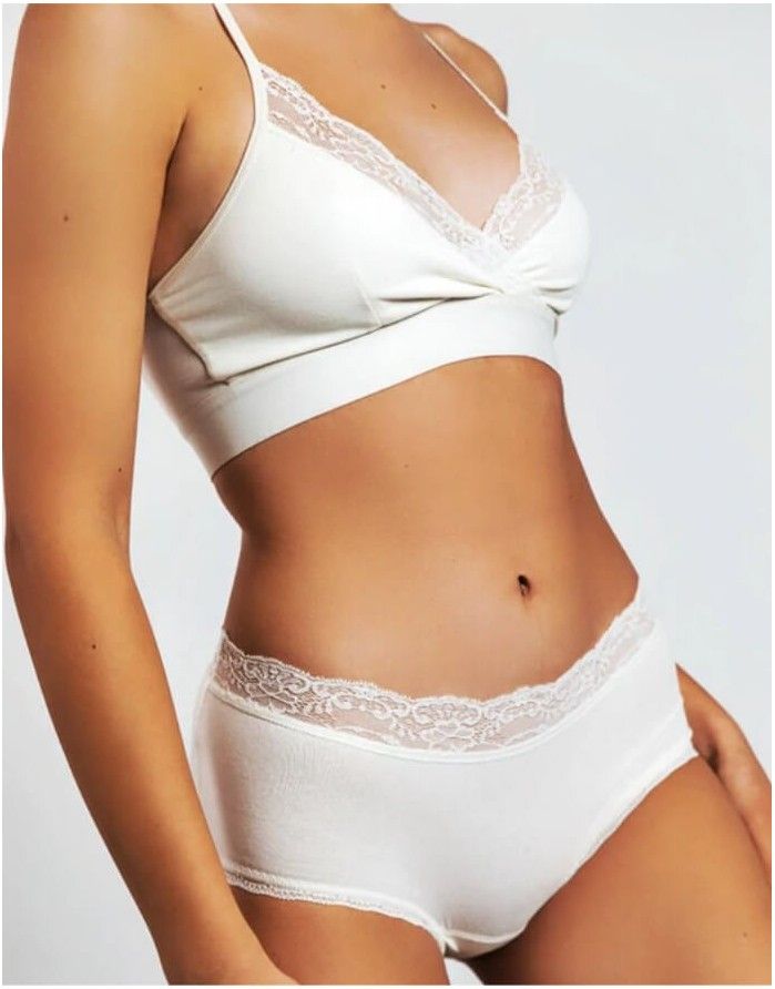 Rinnahoidja Bralette "Eivi Ecru"