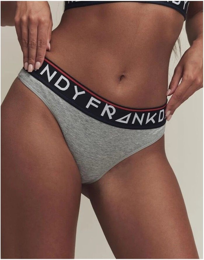 Women's Panties String "St Paul Grey"