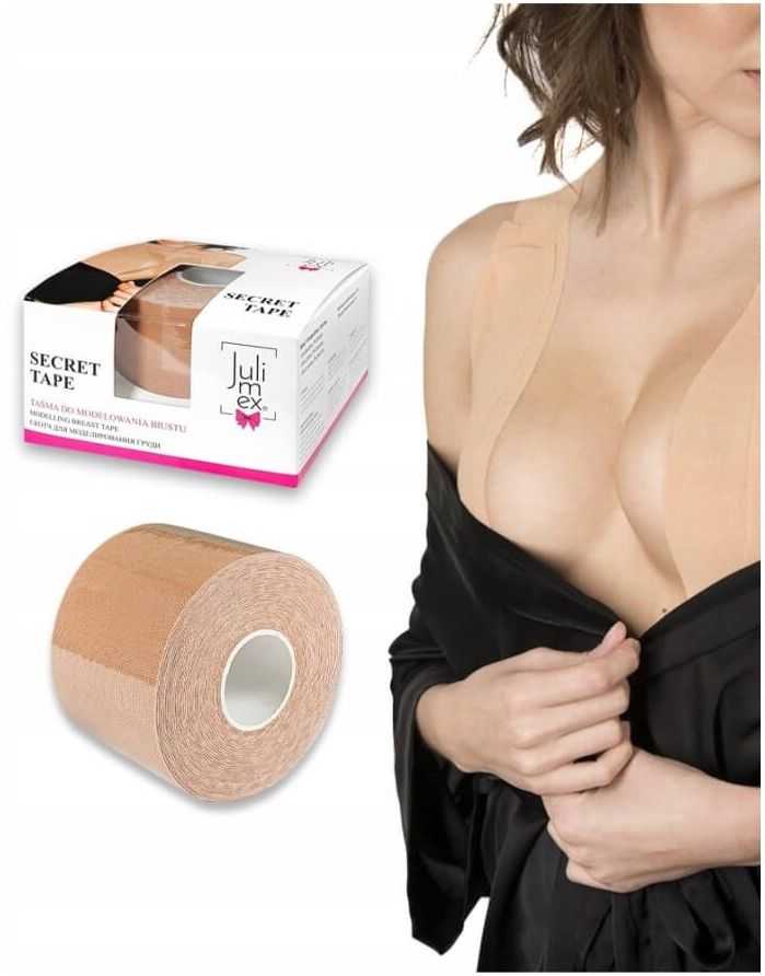 Modelling Breast Tape "Secret Tape"