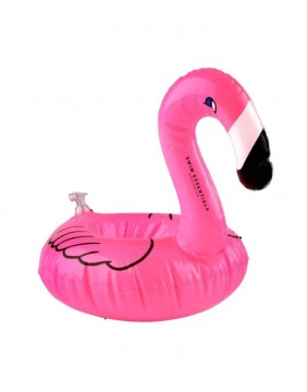 Täispuhutav joogihoidja "Neon Flamingo"