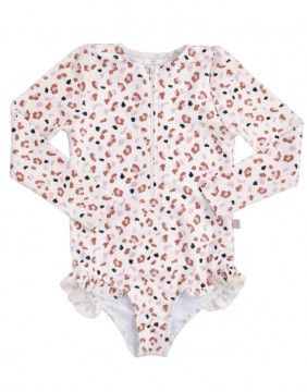 Ujumistrikoo "Leopard Kahki"