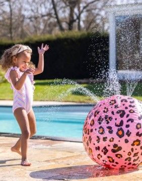 Täispuhutav pall "Sprinkler Leopard"