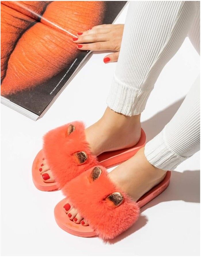 Slippers "Mouse Metallic"