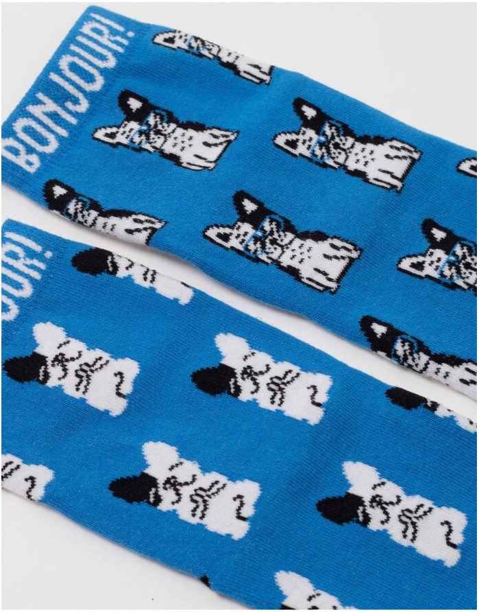 Women's socks "Bonjour"