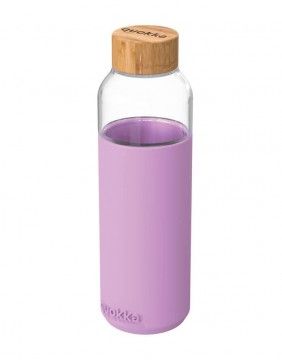 Klaasist joogipudel "Flow Lilac", 660 ml