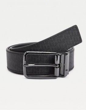 Meeste vöö CALVIN KLEIN Plaque Leather Black