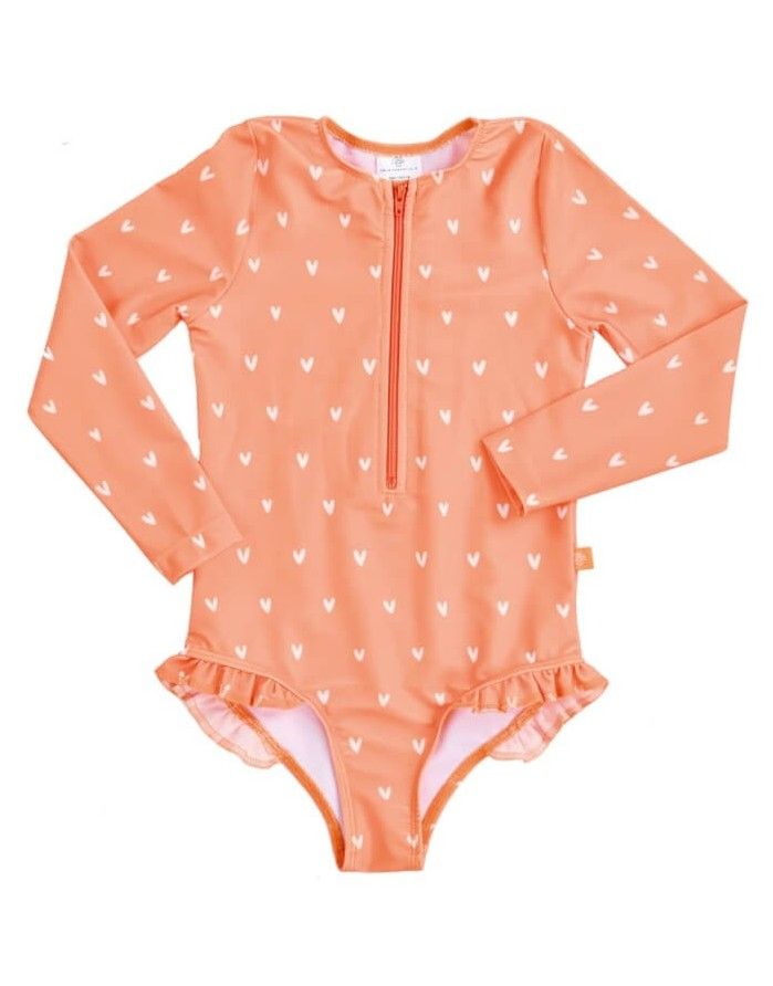 Ujumistrikoo "Rashguard Hurts Orange"