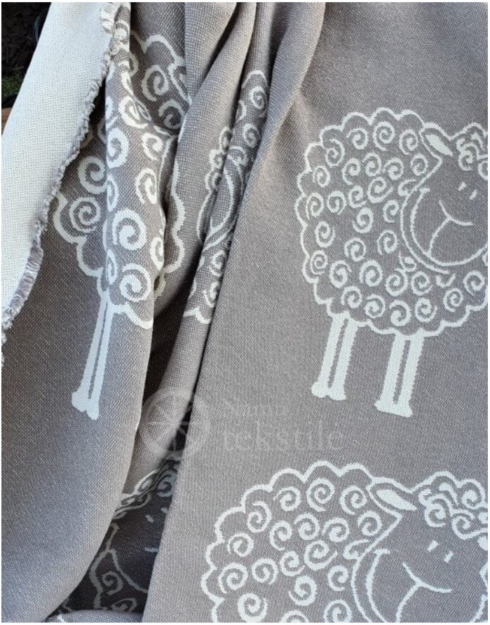 Puuvillane pleed "lammas"