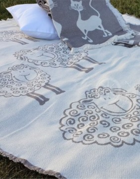 Puuvillane pleed "lammas"