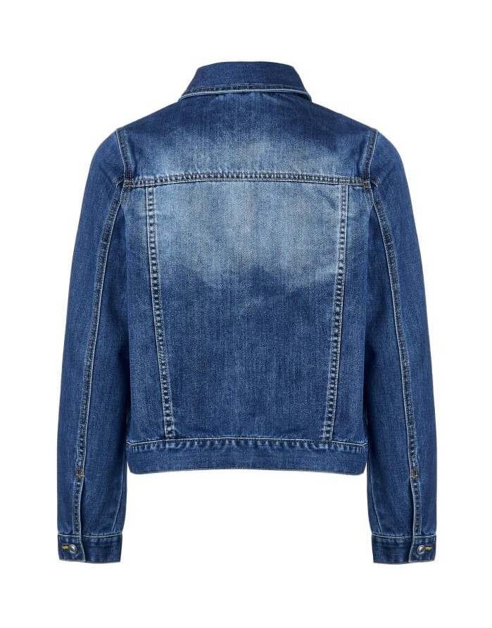 Jacket "Denim with Flower"