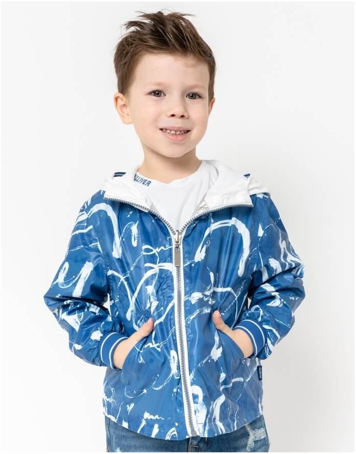 Laste kahepoolne tuulejope "Silvver-Blue"