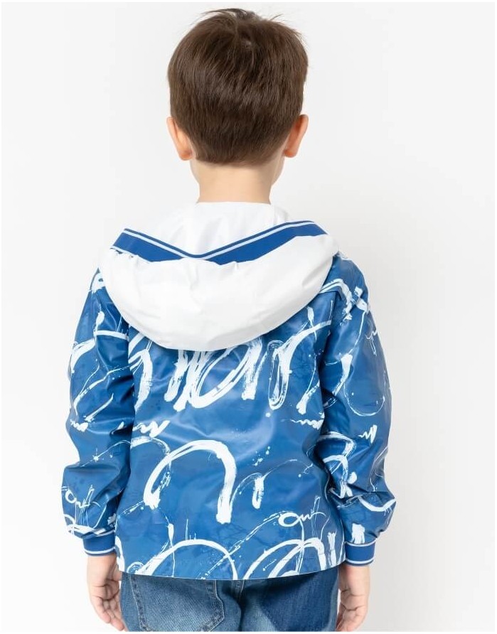 Laste kahepoolne tuulejope "Silvver-Blue"