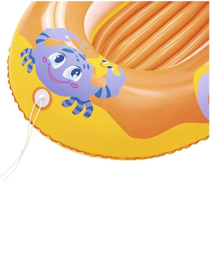 Air mattress "Happy Crustacean Orange"