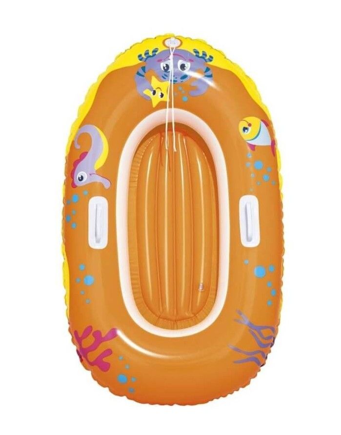 Air mattress "Happy Crustacean Orange"