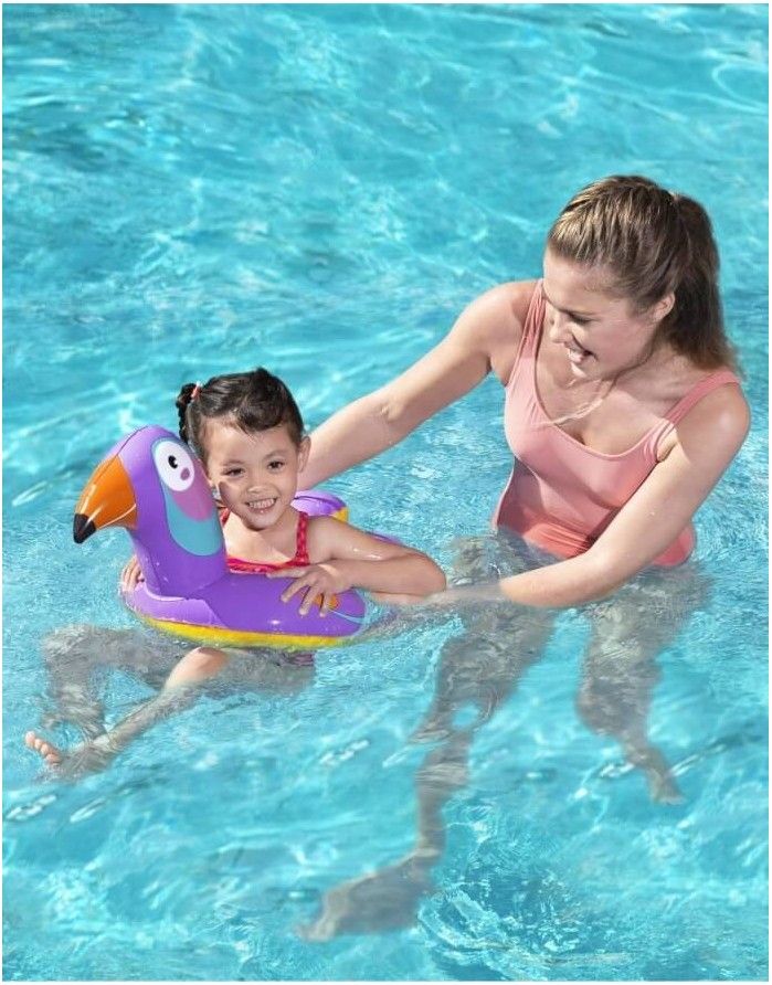 Inflatable wheel "Safari Parrot"