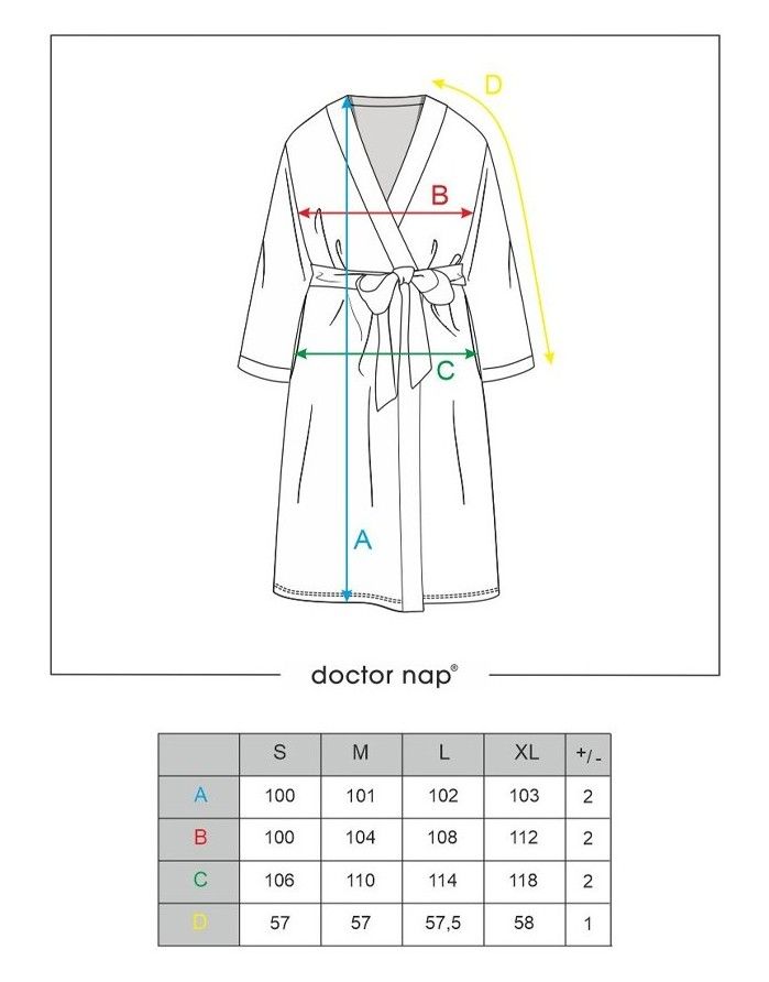 Bathrobe "Flowers"