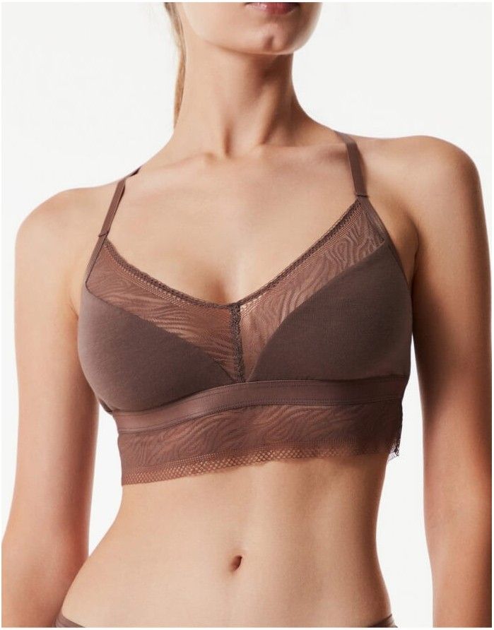 Rinnahoidja Bralette "Zebra Cappuccino"