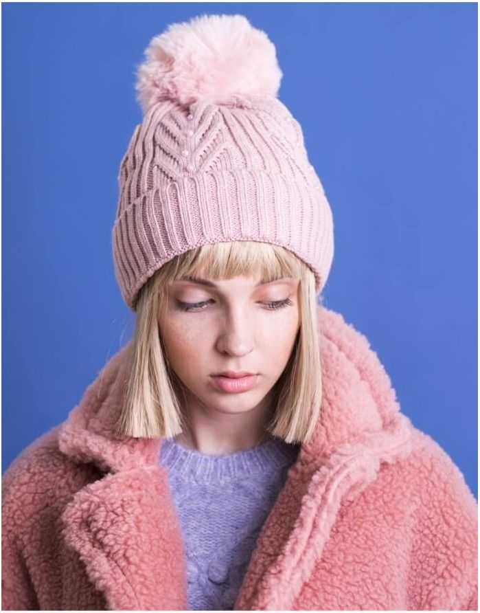 Müts "Noelle Pink"