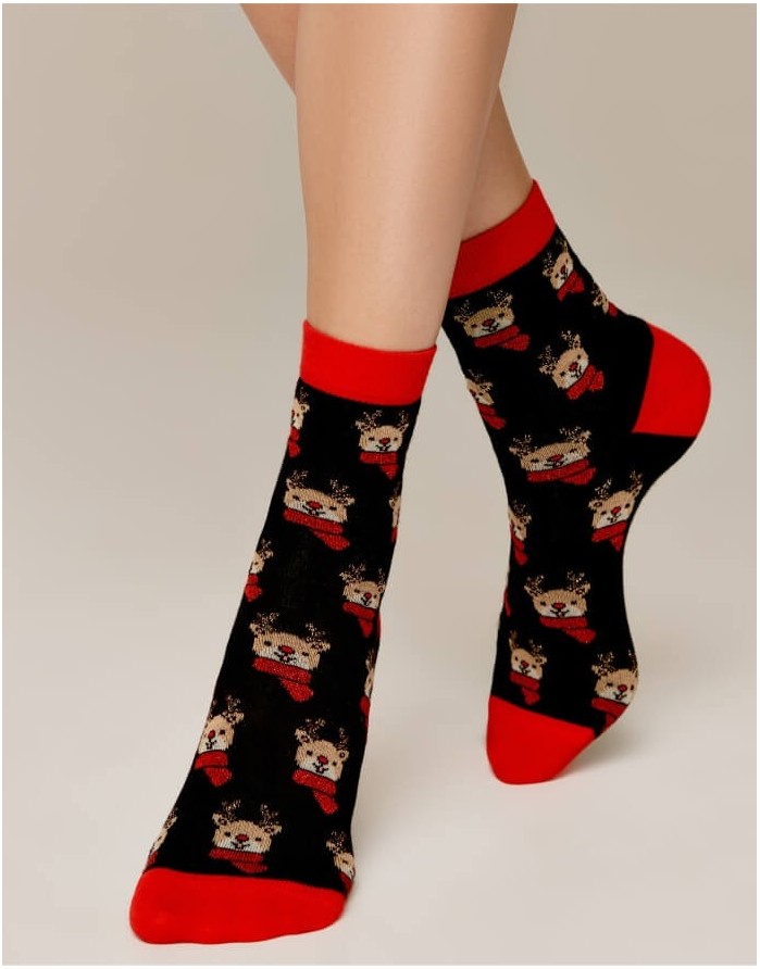 Naiste sokid "Rudolph"