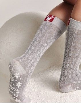 Women's socks "Sparkly Winter"