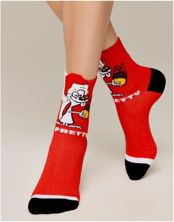 Women's socks "Squirrel"