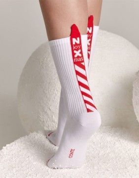 Women's socks "N-joy X-mas"