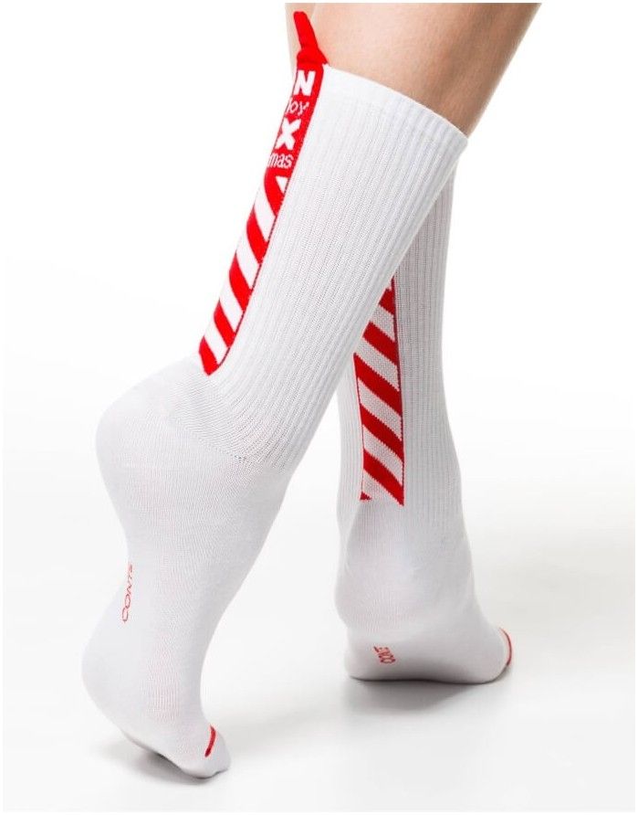 Women's socks "N-joy X-mas"