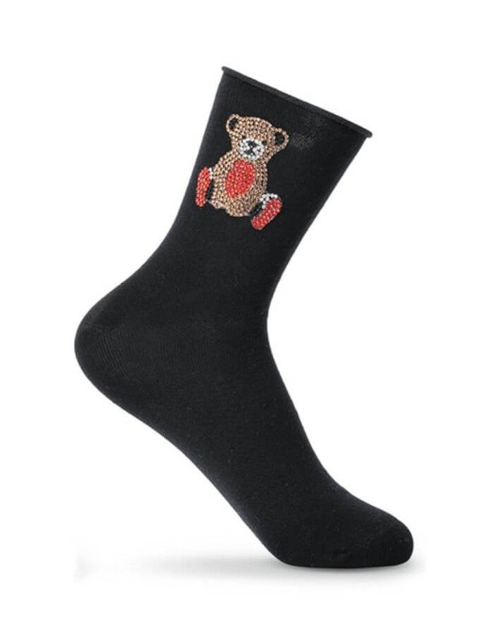 Women's socks "Black Puppy"