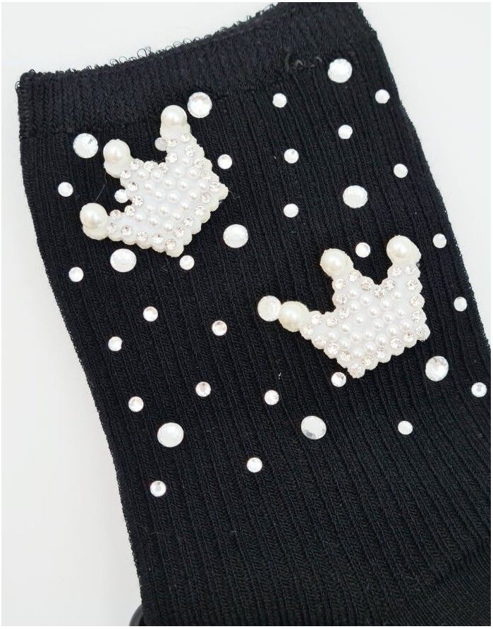 Women's socks "Black Puppy"