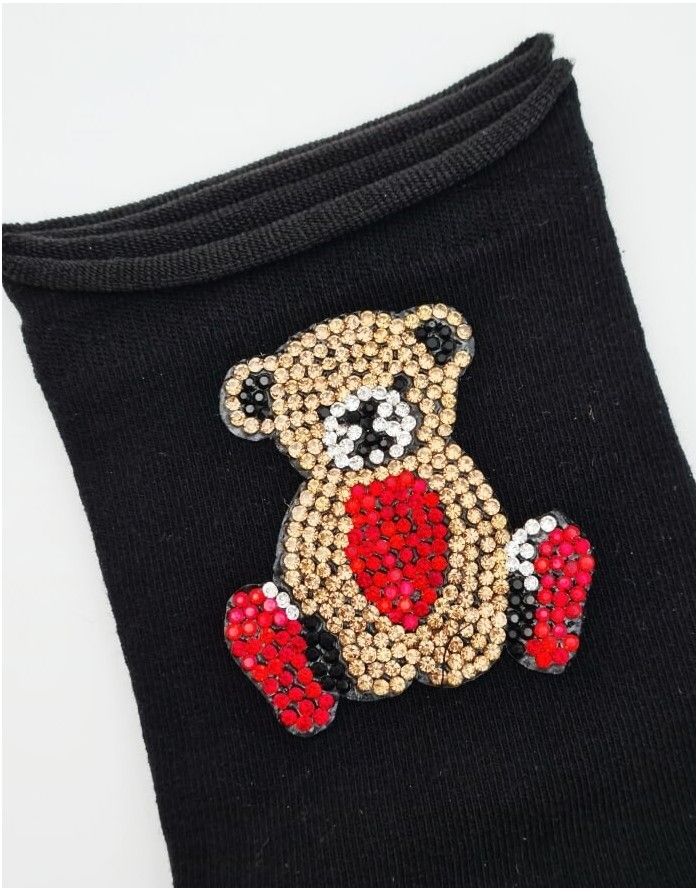 Women's socks "Black Puppy"