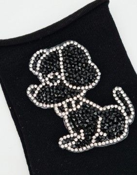 Naiste sokid "Black Puppy"